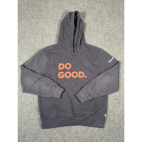 cotopaxi Other - Cotopaxi Hoodie Mens Small Blue Gray Do Good Pullover Graphic Fleece